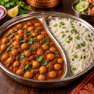 Chole Curry & Jeera Rice