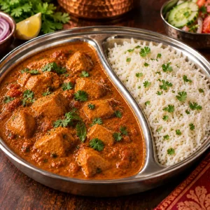 Chicken Curry & Jeera Rice